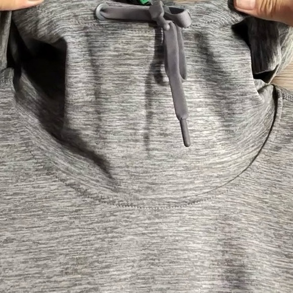 90 Degree By Reflex Gray Long Sleeve Relaxed Hoodie - Picture 4 of 9